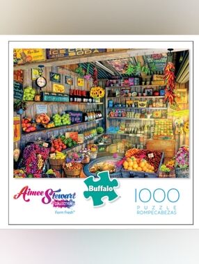 Aimee Stewart-"Farm Fresh"-1000 Piece Jigsaw Buffalo Games Puzzle